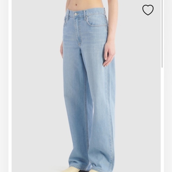 NOBODY DENIM Rudi Relaxed Fit Wide Leg Straight Jean Size 25 - Picture 9 of 11